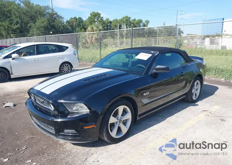 2014 Ford Mustang Gt Premium из США, поврежденный, VIN 1ZVBP8FF8E5245909
